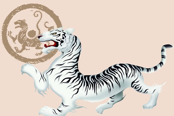 白虎是什么意思四大神兽之白虎所代表的意象